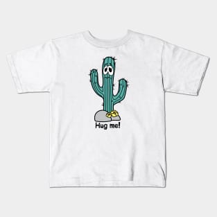 Cute cartoon cactus Kids T-Shirt